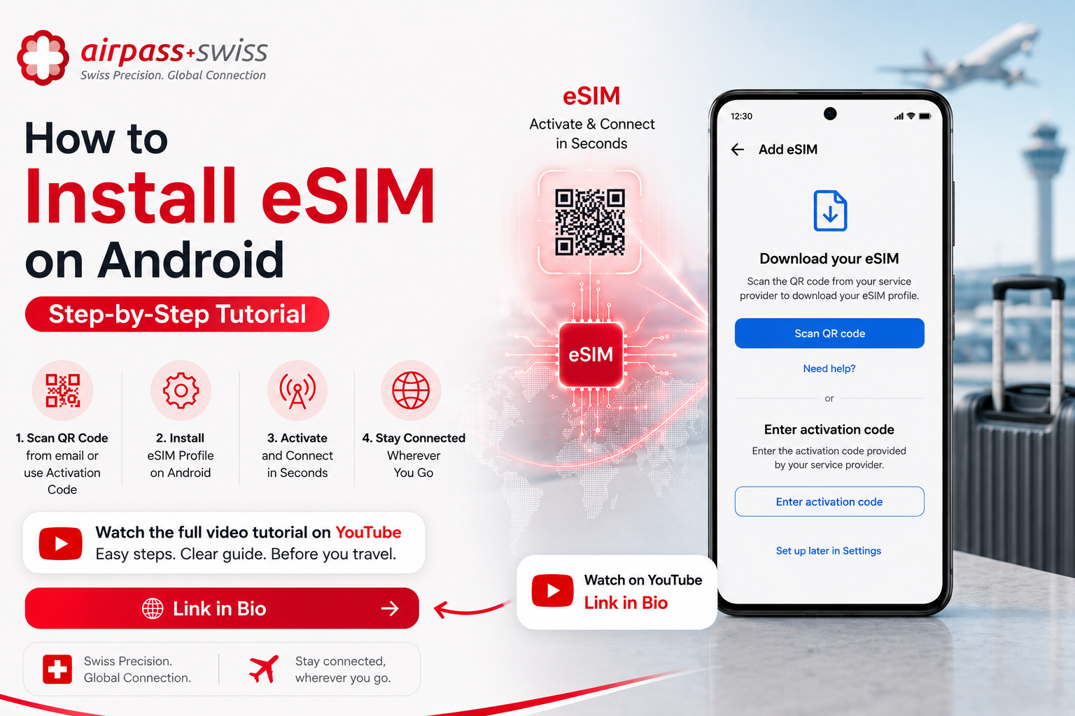 How to Install AirPass eSIM on Android Device| Step-by-Step Guide